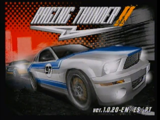 Raging Thunder 2  title screen image #1 