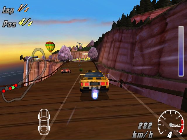 Raging Thunder 2  in-game screen image #5 