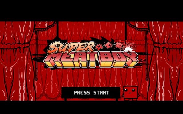 Super Meat Boy  title screen image #1 