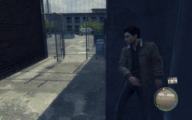 Mafia II  in-game screen image #1 Hiding from cops.