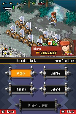 Hero's Saga Laevatein Tactics  in-game screen image #2 