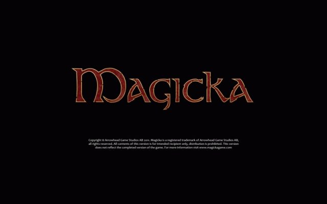 Magicka title screen image #2 