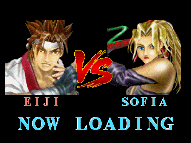 Battle Arena Toshinden in-game screen image #1 