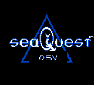 SeaQuest DSV title screen image #1 