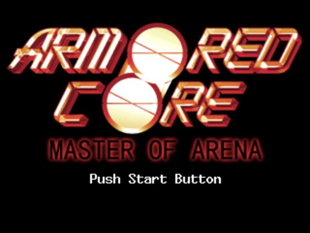 Armored Core: Master of Arena  title screen image #1 