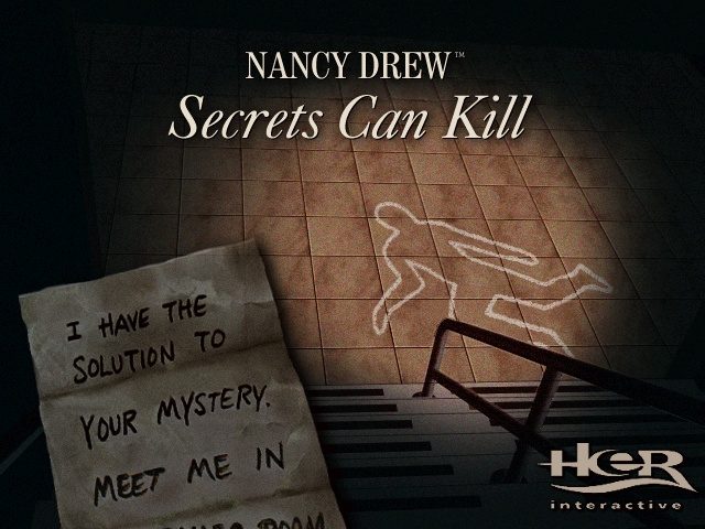 Nancy Drew: Secrets Can Kill title screen image #1 