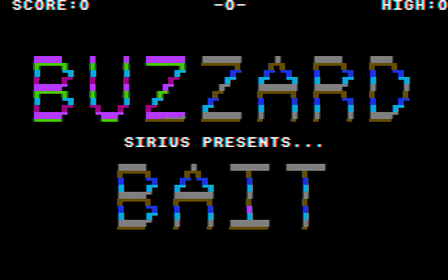 Buzzard Bait title screen image #1 