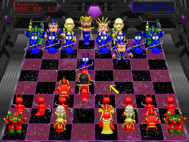 Battle Chess 4000 in-game screen image #1 