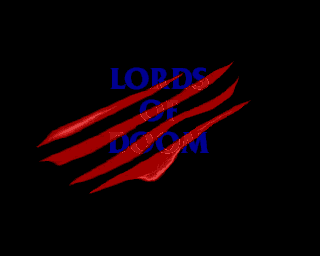 Lords of Doom title screen image #1 