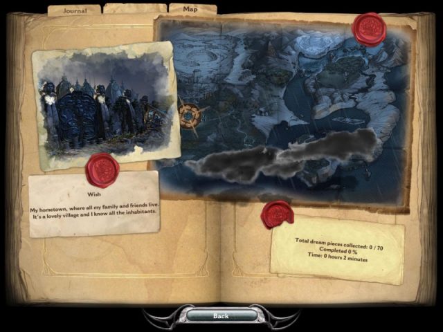 Dream Chronicles : The Book of Water in-game screen image #2 