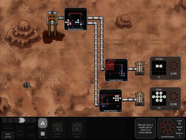SpaceChem in-game screen image #2 