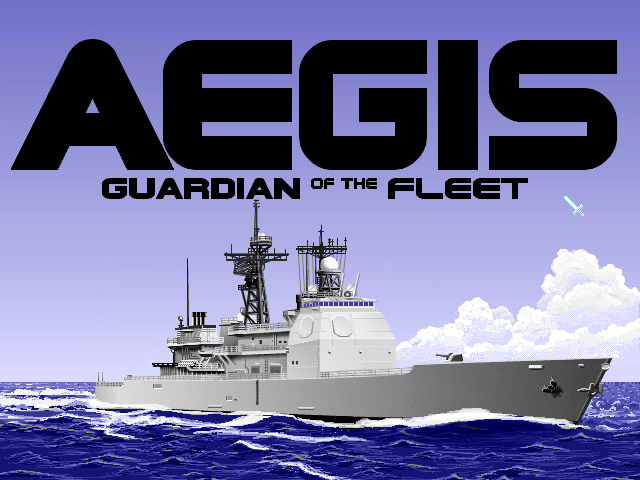 Aegis: Guardian of the Fleet title screen image #1 