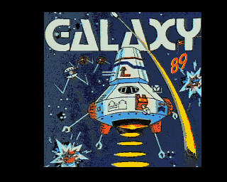 Galaxy '89 title screen image #1 