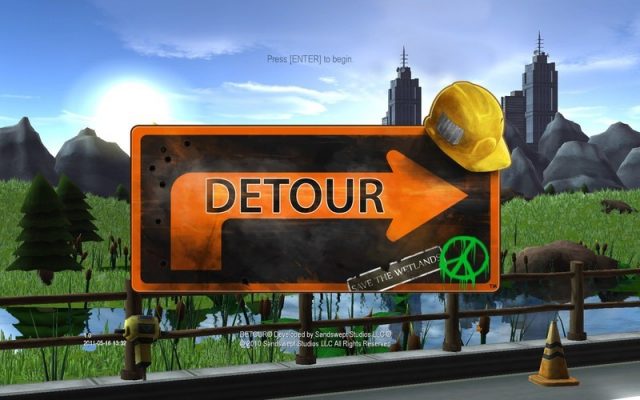 Detour title screen image #1 