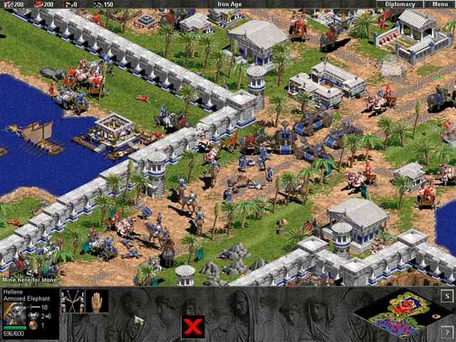 Age of Empires: The Rise of Rome  in-game screen image #1 