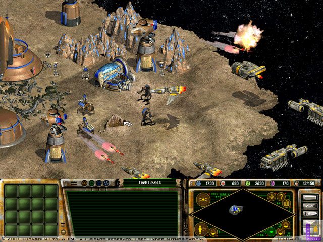 Star Wars: Galactic Battlegrounds - Clone Campaigns in-game screen image #1 