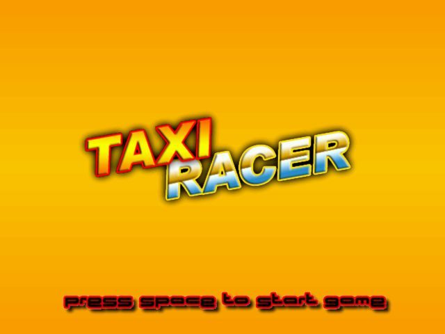 Taxi Racer title screen image #1 