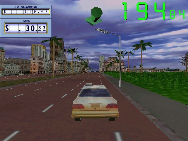 Taxi Racer in-game screen image #1 
