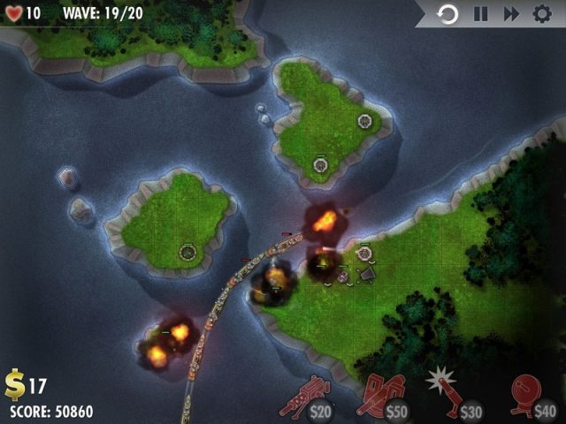 iBomber Defense in-game screen image #3 