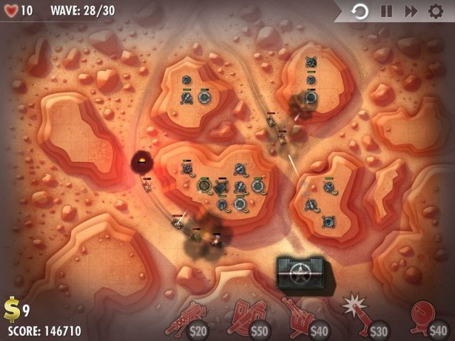 iBomber Defense in-game screen image #2 