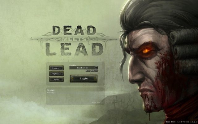 Dead Meets Lead title screen image #1 