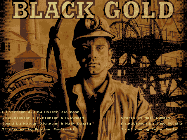 Black Gold title screen image #1 