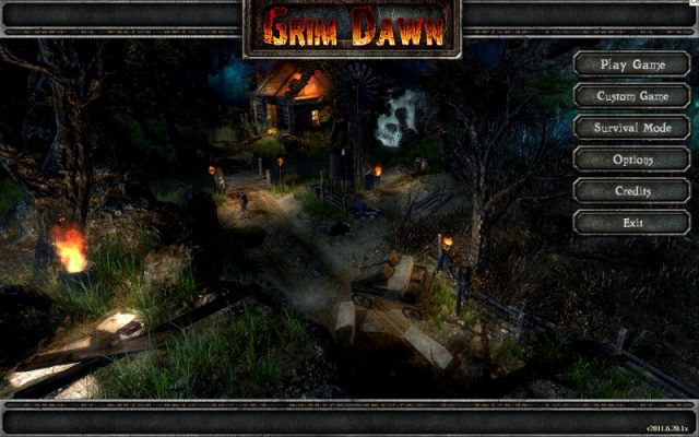 Grim Dawn title screen image #1 