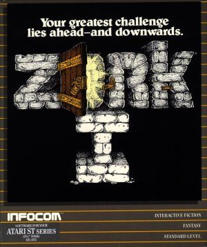 Zork I: The Great Underground Empire  package image #1 Re-release "grey box" cover image