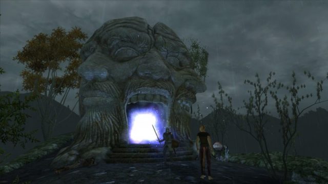 The Elder Scrolls IV: Oblivion: The Shivering Isles  in-game screen image #1 Shivering Isles entrance