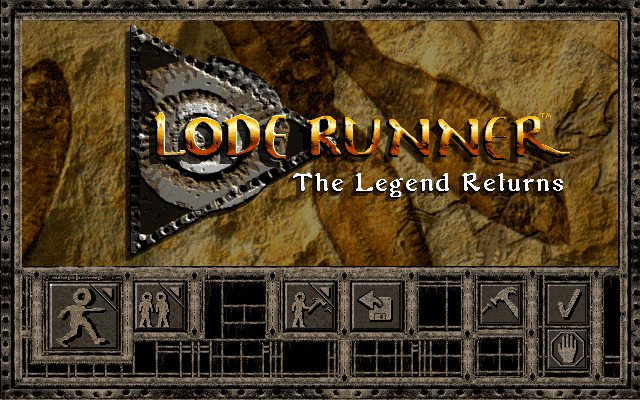 Lode Runner: The Legend Returns  title screen image #1 