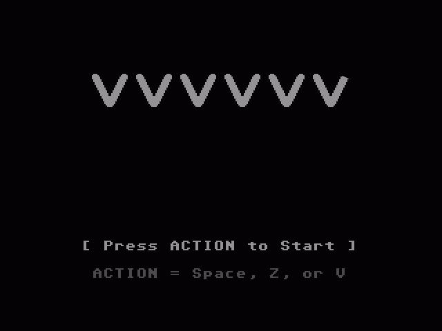 VVVVVV title screen image #2 