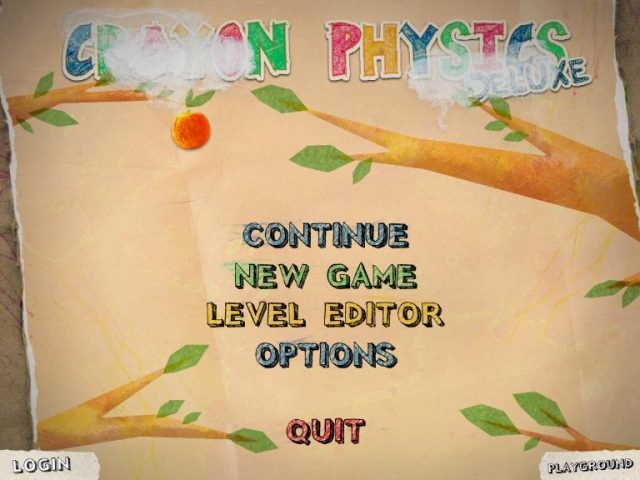 Crayon Physics Deluxe title screen image #1 
