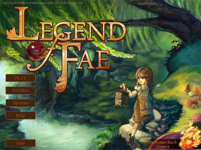 Legend of Fae title screen image #1 