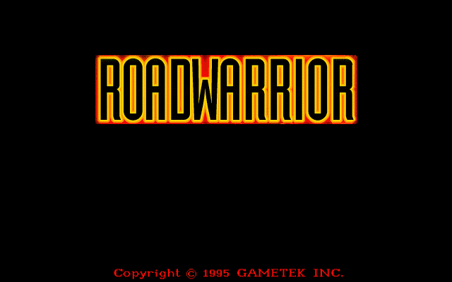 Road Warrior  title screen image #1 