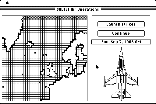 North Atlantic '86 in-game screen image #1 