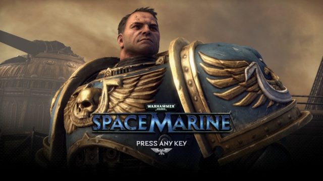 Space Marine  title screen image #1 