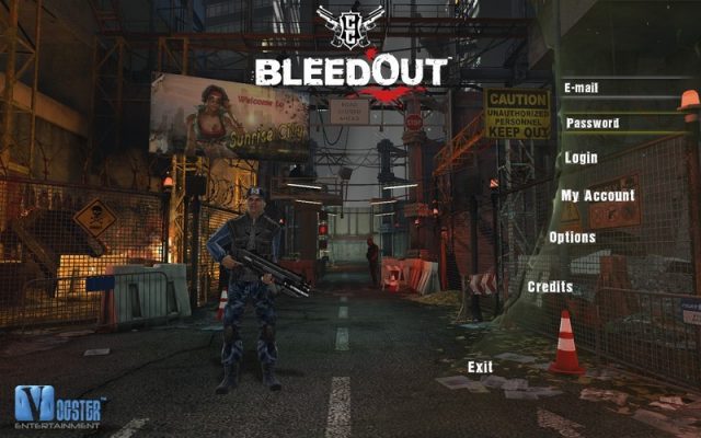 CrimeCraft  in-game screen image #1 Main menu