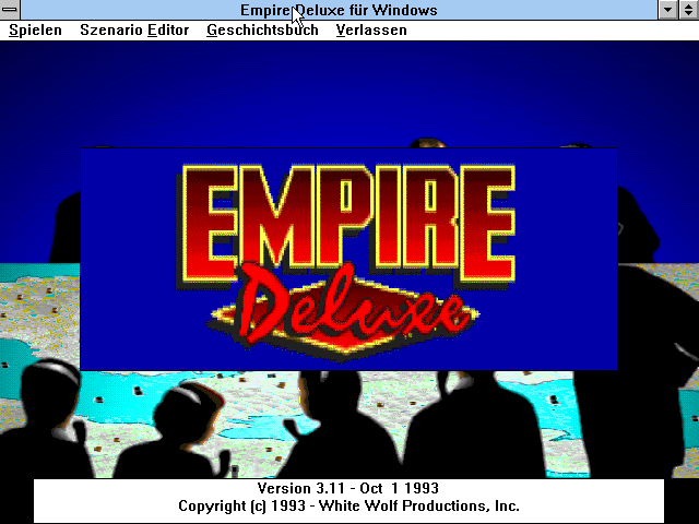 Empire Deluxe for Windows title screen image #1 