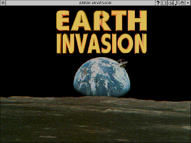 Earth Invasion title screen image #1 