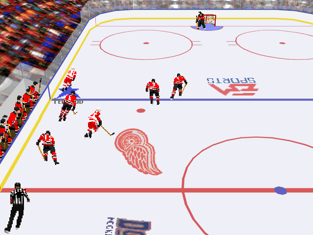 NHL 96  in-game screen image #1 
