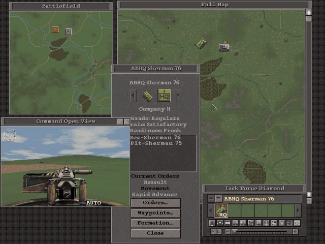 Across the Rhine  in-game screen image #1 