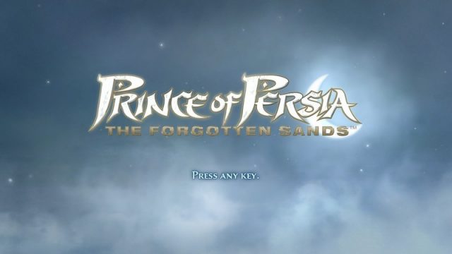 Prince of Persia: The Forgotten Sands  title screen image #1 