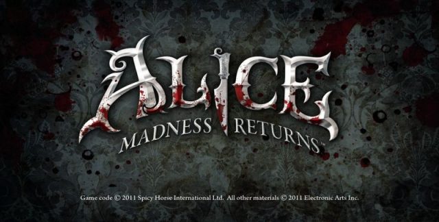 Alice: Madness Returns  title screen image #1 