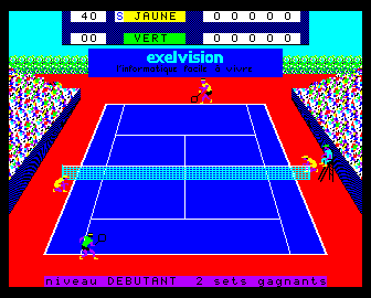Tennis in-game screen image #1 