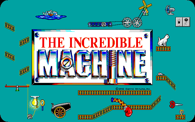 The Incredible Machine  title screen image #1 
