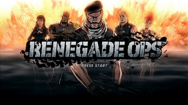 Renegade Ops title screen image #1 