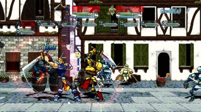 Guardian Heroes in-game screen image #2 