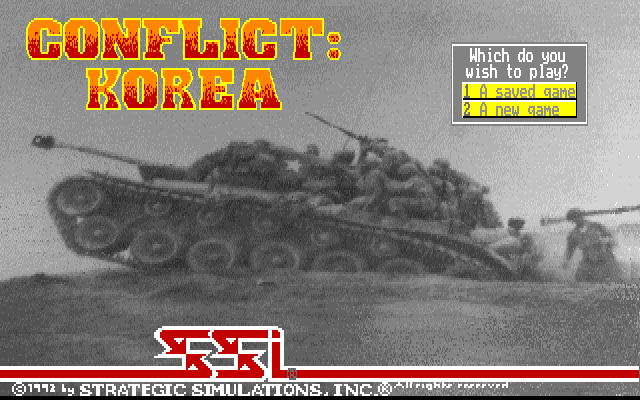 Conflict: Korea title screen image #1 