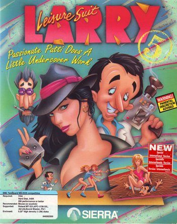 Leisure Suit Larry 5: Passionate Patti does a little Undercover Work  package image #1 