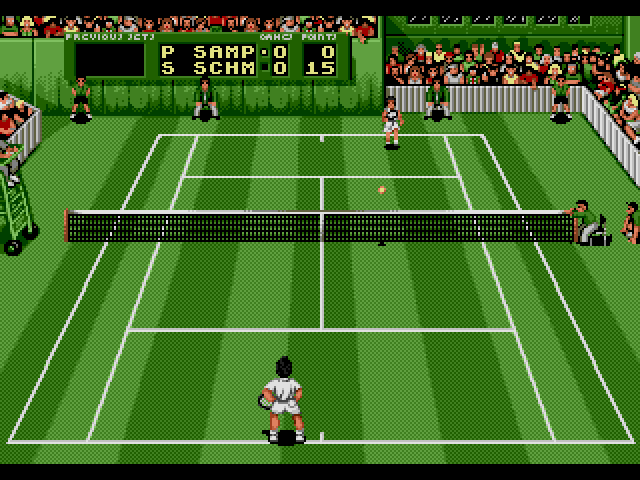 Pete Sampras Tennis in-game screen image #1 